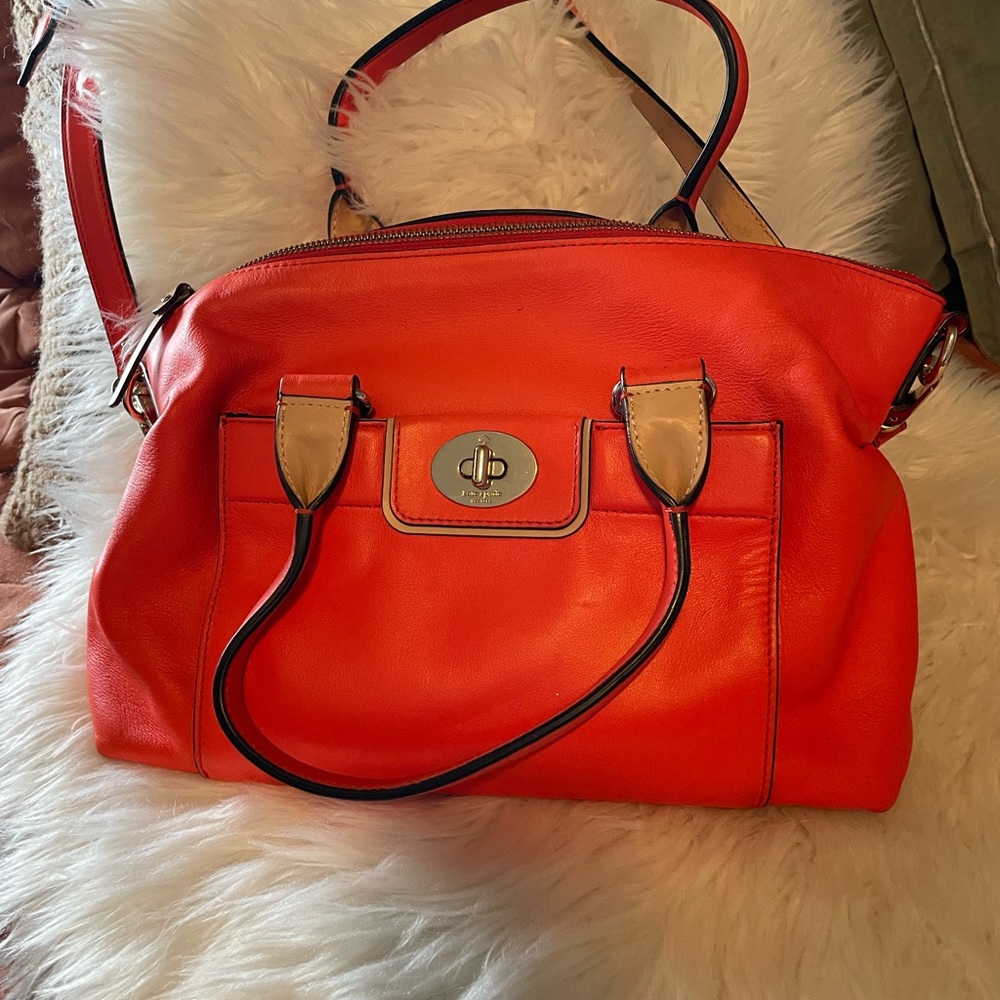 Kate Spade Stylish Tangerine Handbag